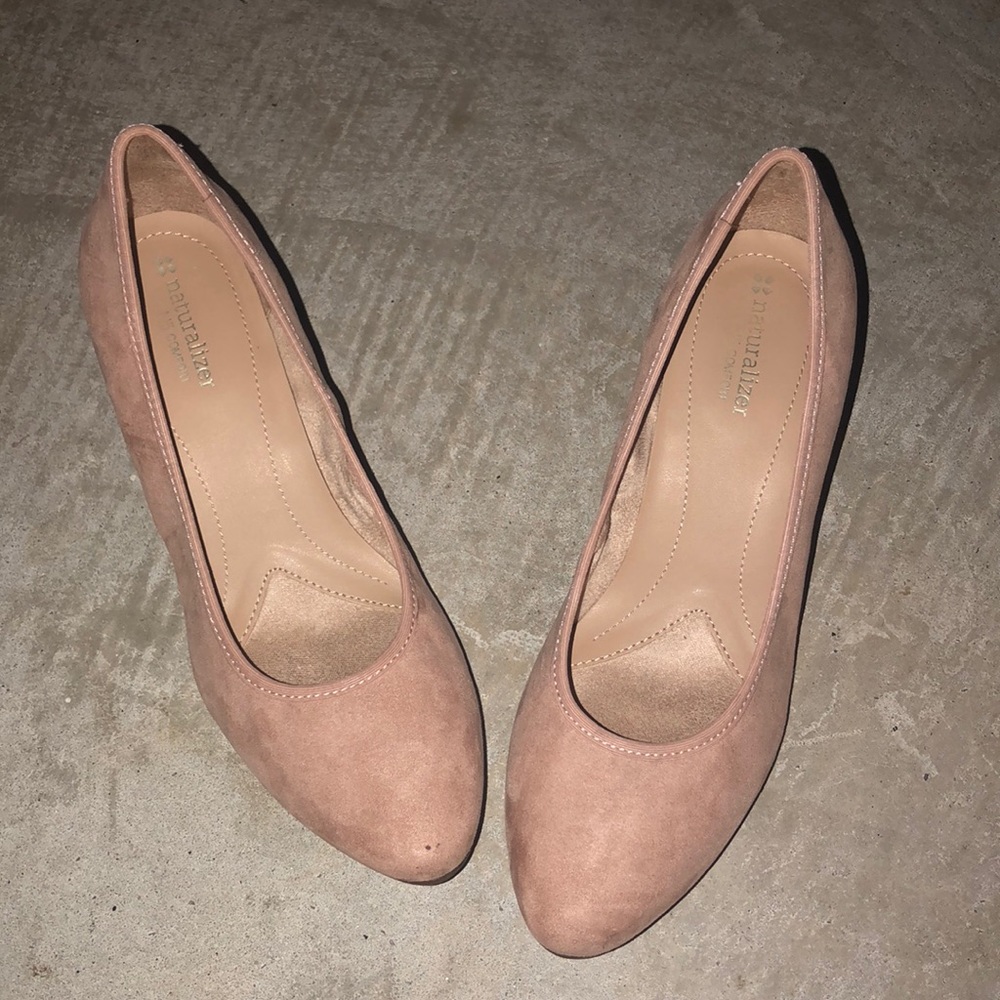Pink Swede high heels